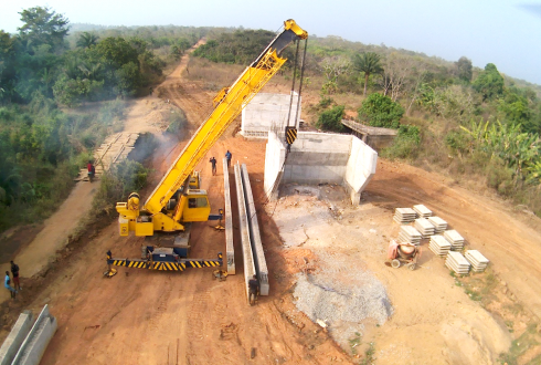 Construction of One Span 20m bridge at Akoko North, Ondo State