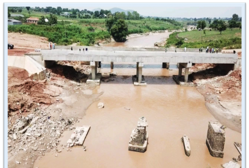 Construction of Four Span 60m bridge at New Karshi, Tudun Wada, Nasarawa State